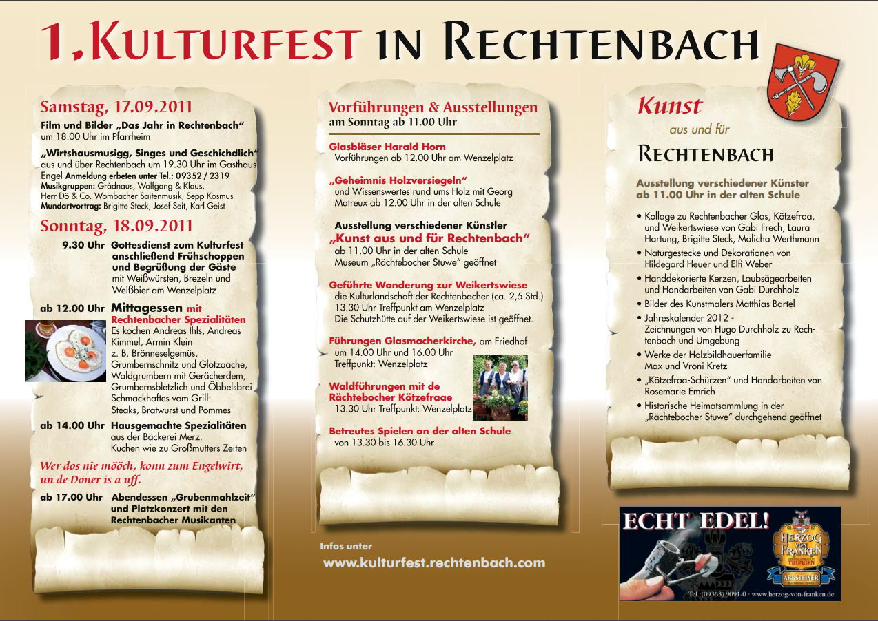 Kulturfest Programm