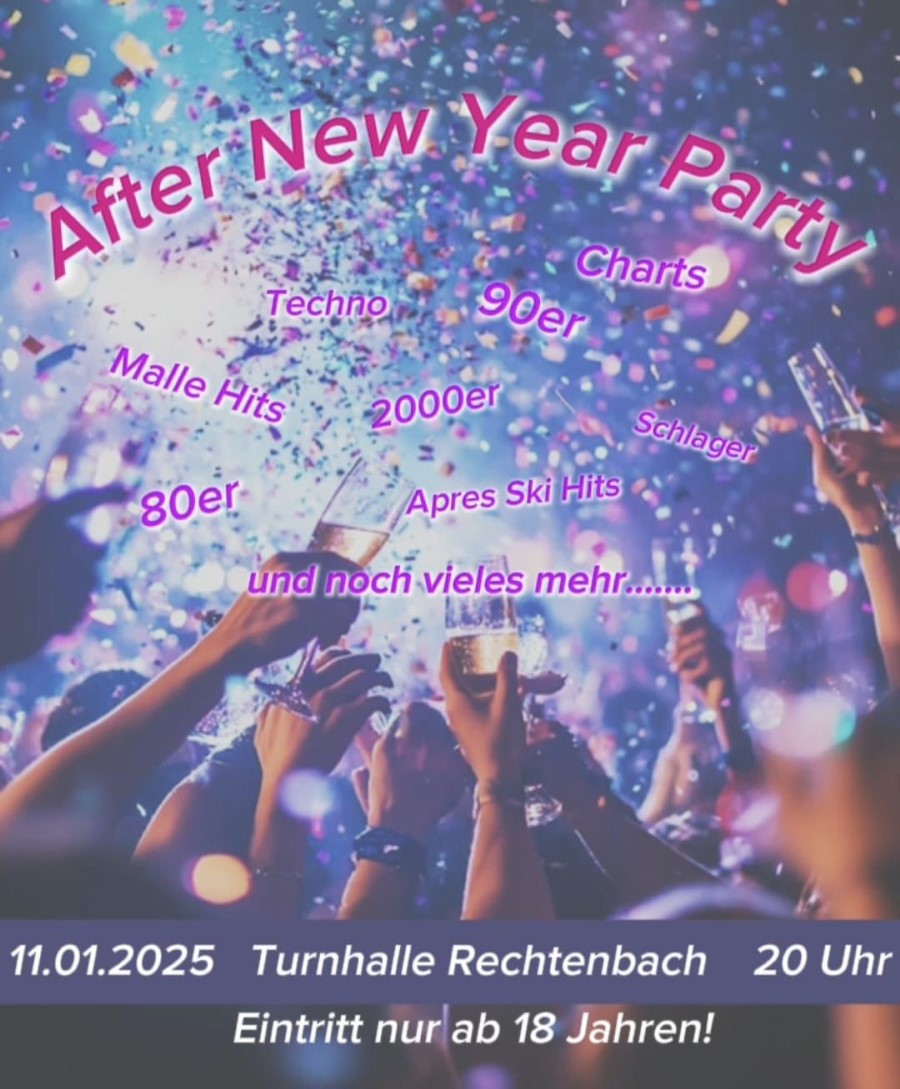 After New Year Party 2025 TSV Rechtenbach