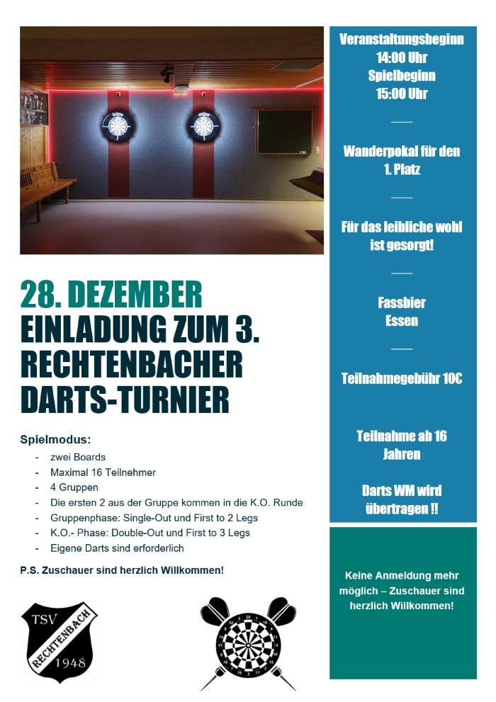 TSV Dartsturnier 2024