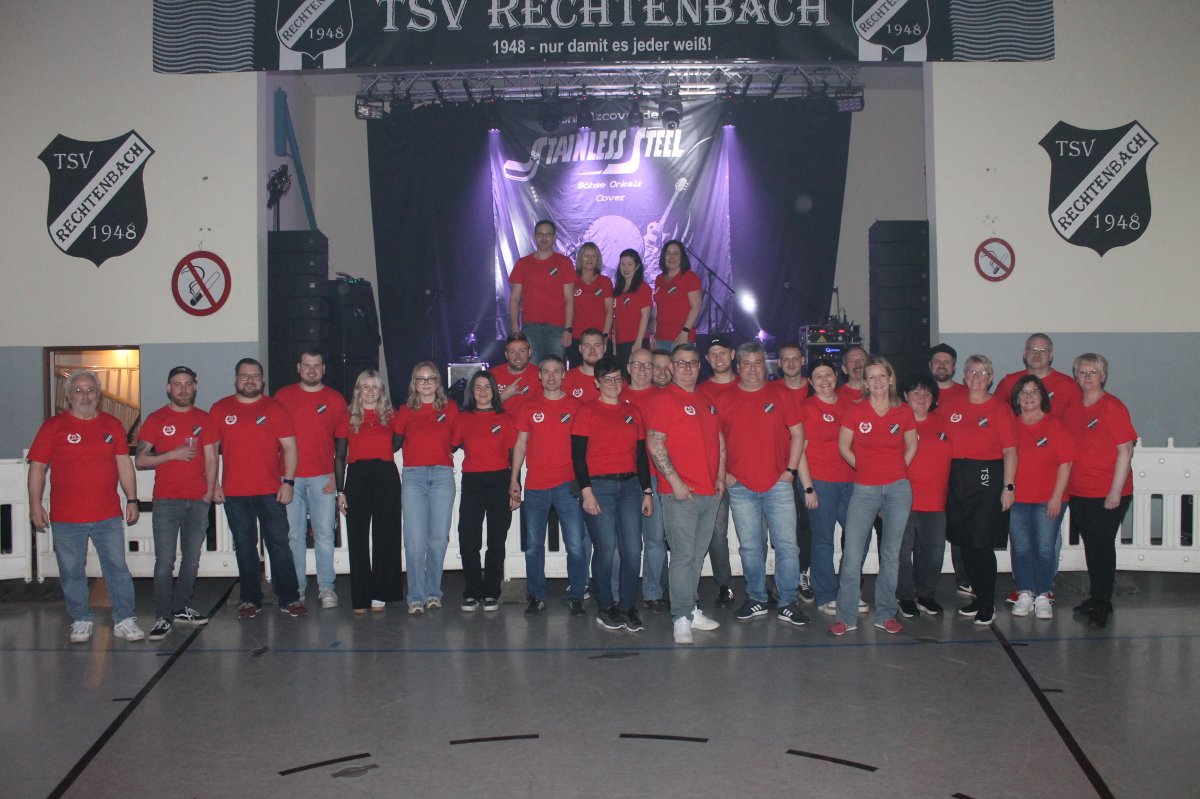 Gruppenbild Helfer TSV Rechtenbach 2026