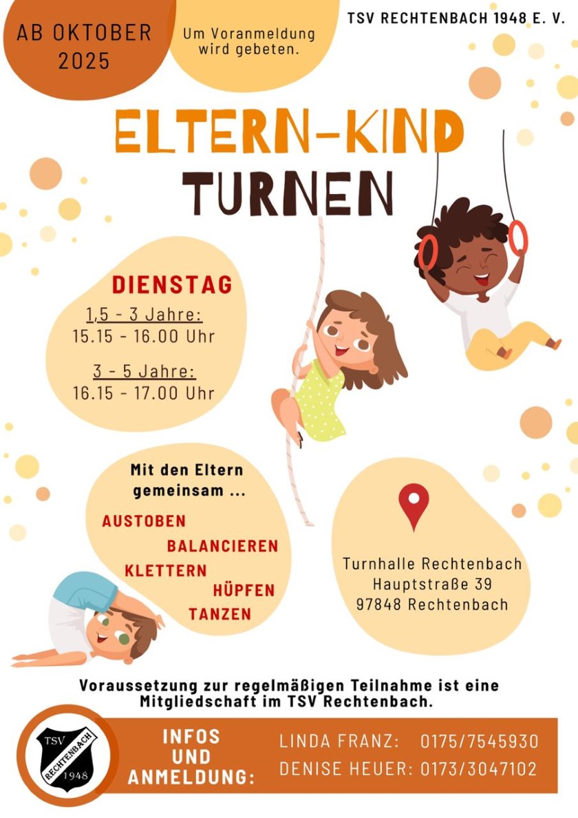 Eltern Kind Turnen TSV Rechtenbach
