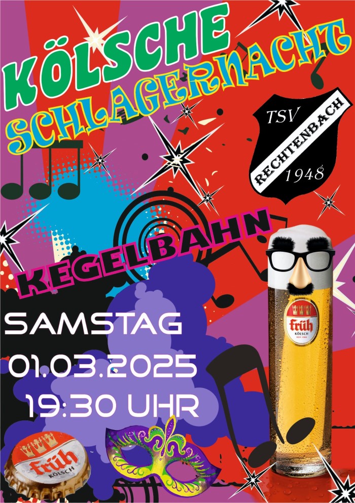 Kölsche Schlagernacht TSV Rechtenbach 2025